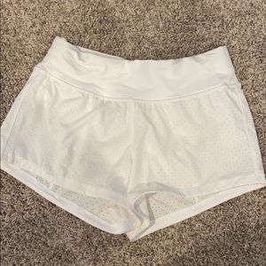 Lululemon White Shorts